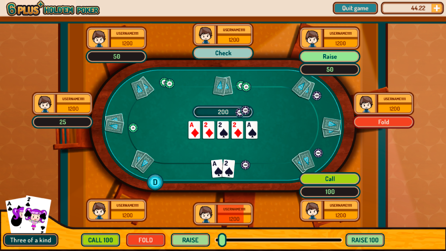 Six Plus Hold'em Rules