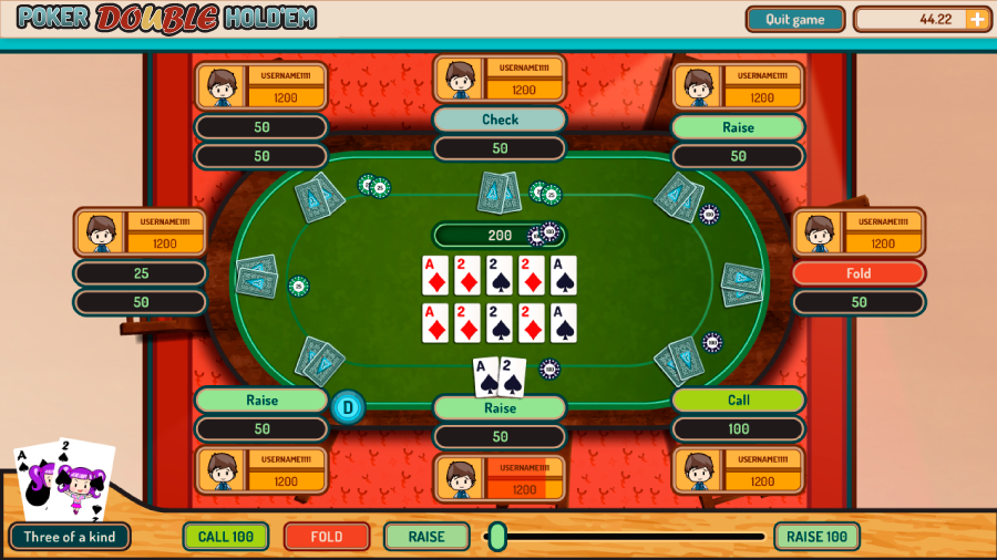 Regole Poker Double Hold'em