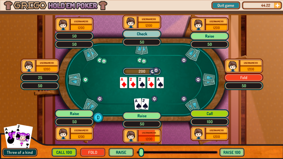 Regras Grego Holdem Poker